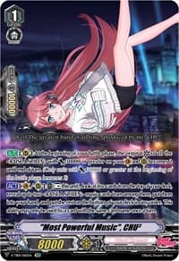 "Most Powerful Music", CHU² - V-TB01: BanG Dream! FILM LIVE - Cardfight Vanguard card