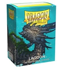Dragon Shield Dual Matte Standard Sleeves - Lagoon (100-Pack) - Dragon Shield Card Sleeves - Card Sleeves card