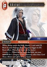 Akstar - Opus XIII: Crystal Radiance - Final Fantasy TCG card