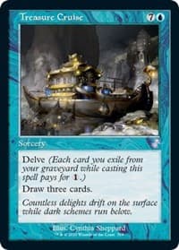 Treasure Cruise - Time Spiral: Remastered - Magic: The Gathering card