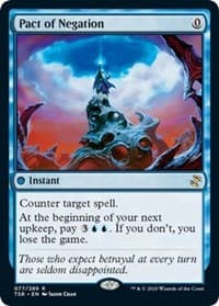 Pact of Negation - Time Spiral: Remastered - Magic: The Gathering card