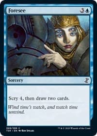 Foresee - Time Spiral: Remastered - Magic: The Gathering card