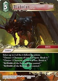 Diabolos - Boss Deck: Chaos - Final Fantasy TCG card