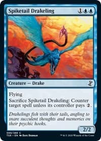 Spiketail Drakeling - Time Spiral: Remastered - Magic: The Gathering card