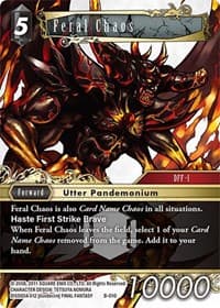 Feral Chaos - Boss Deck: Chaos - Final Fantasy TCG card