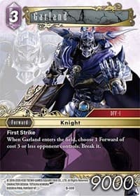 Garland (B-009) - Boss Deck: Chaos - Final Fantasy TCG card