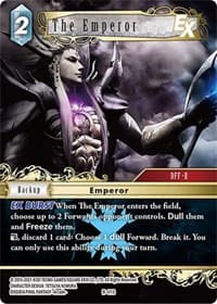 The Emperor EX - Boss Deck: Chaos - Final Fantasy TCG card