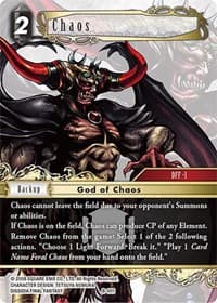 Chaos - Boss Deck: Chaos - Final Fantasy TCG card