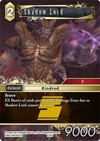 Shadow Lord - Boss Deck: Chaos - Final Fantasy TCG card