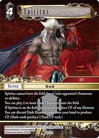 Spiritus - Boss Deck: Chaos - Final Fantasy TCG card