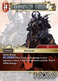 Zenos - Boss Deck: Chaos - Final Fantasy TCG card
