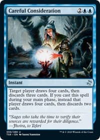 Careful Consideration - Time Spiral: Remastered - Magic: The Gathering card