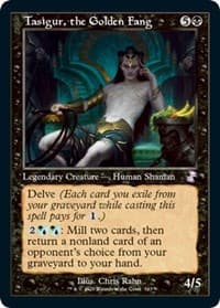 Tasigur, the Golden Fang - Time Spiral: Remastered - Magic: The Gathering card