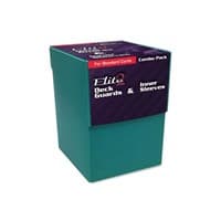 Elite2 Deck Guards & Inner Sleeves Combo Pack - Glossy Standard - Teal (100-Pack) - BCW Card Sleeves - Card Sleeves card