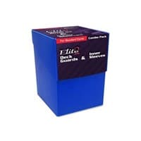 Elite2 Deck Guards & Inner Sleeves Combo Pack - Glossy Standard - Blue (100-Pack) - BCW Card Sleeves - Card Sleeves card