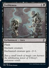 Feebleness - Time Spiral: Remastered - Magic: The Gathering card