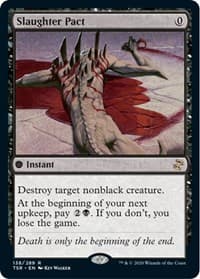 Slaughter Pact - Time Spiral: Remastered - Magic: The Gathering card