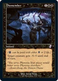 Dismember - Time Spiral: Remastered - Magic: The Gathering card