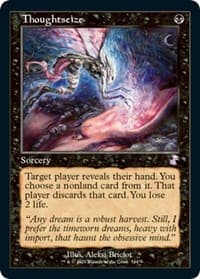 Thoughtseize - Time Spiral: Remastered - Magic: The Gathering card