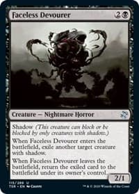 Faceless Devourer - Time Spiral: Remastered - Magic: The Gathering card
