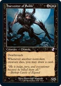 Harvester of Souls - Time Spiral: Remastered - Magic: The Gathering card