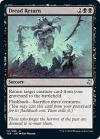 Dread Return - Time Spiral: Remastered - Magic: The Gathering card
