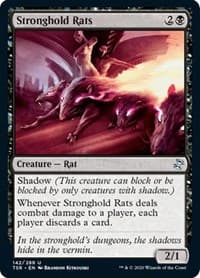 Stronghold Rats - Time Spiral: Remastered - Magic: The Gathering card
