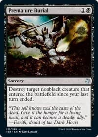 Premature Burial - Time Spiral: Remastered - Magic: The Gathering card