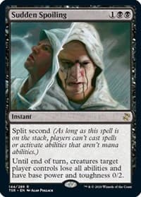 Sudden Spoiling - Time Spiral: Remastered - Magic: The Gathering card