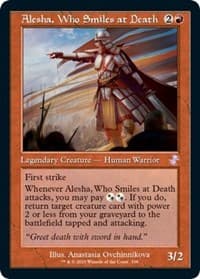 Alesha, Who Smiles at Death - Time Spiral: Remastered - Magic: The Gathering card