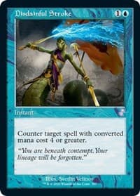 Disdainful Stroke - Time Spiral: Remastered - Magic: The Gathering card