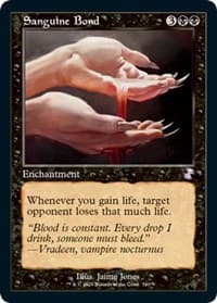 Sanguine Bond - Time Spiral: Remastered - Magic: The Gathering card