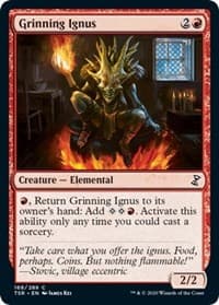 Grinning Ignus - Time Spiral: Remastered - Magic: The Gathering card