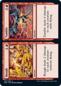 Rough // Tumble - Time Spiral: Remastered - Magic: The Gathering card
