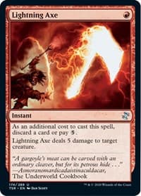Lightning Axe - Time Spiral: Remastered - Magic: The Gathering card