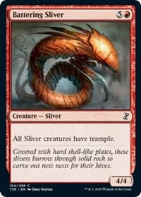 Battering Sliver - Time Spiral: Remastered - Magic: The Gathering card