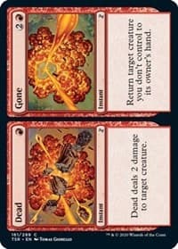 Dead // Gone - Time Spiral: Remastered - Magic: The Gathering card