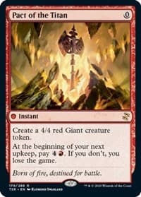 Pact of the Titan - Time Spiral: Remastered - Magic: The Gathering card