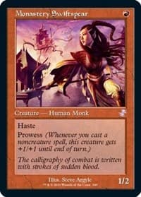 Monastery Swiftspear - Time Spiral: Remastered - Magic: The Gathering card