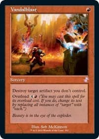 Vandalblast - Time Spiral: Remastered - Magic: The Gathering card
