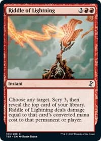 Riddle of Lightning - Time Spiral: Remastered - Magic: The Gathering card