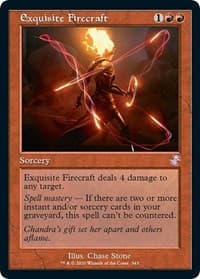 Exquisite Firecraft - Time Spiral: Remastered - Magic: The Gathering card