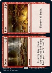 Boom // Bust - Time Spiral: Remastered - Magic: The Gathering card