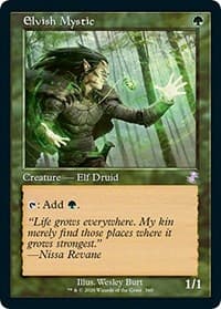 Elvish Mystic - Time Spiral: Remastered - Magic: The Gathering card