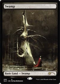 Swamp (539) (Seb Mckinnon) - Secret Lair Drop Series - Magic: The Gathering card