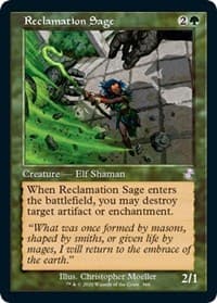 Reclamation Sage - Time Spiral: Remastered - Magic: The Gathering card
