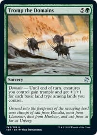 Tromp the Domains - Time Spiral: Remastered - Magic: The Gathering card