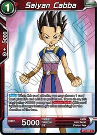 Saiyan Cabba (Reprint) - Battle Evolution Booster - Dragon Ball Super: Masters card