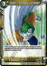 Zarbon, The Emperor's Attendant (Reprint) - Battle Evolution Booster - Dragon Ball Super: Masters card