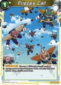Frieza's Call (Reprint) - Battle Evolution Booster - Dragon Ball Super: Masters card